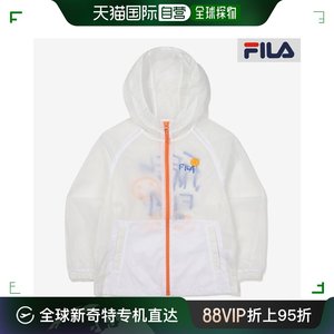 韩国直邮Fila 运动茄克/外套 [FILA] 儿童 轻的 单色 防风夹克 FK