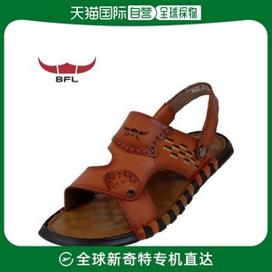 韩国直邮[BFLOUTDOOR] [BFL] 男性休闲天然皮革凉鞋 435 棕色