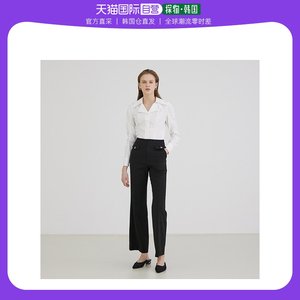 韩国直邮Egoist 牛仔裤 [EGOIST] 针织衫 织带 配色 瘦款靴子裁剪