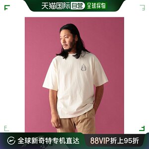 日本直邮pilgrim surf supply 男士友情主题短袖t恤 重磅纯棉舒适