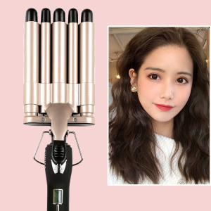 蛋蛋卷卷发棒懒人神器泡面头水波纹防烫升级款五棒蛋糕卷大波浪女