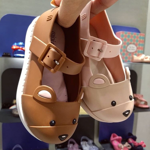 果冻底小熊鞋儿童