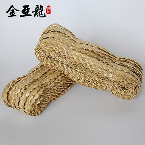 001人付款淘宝特价草编工艺品原材料辫子辅料麦草麦秸异性编织材料