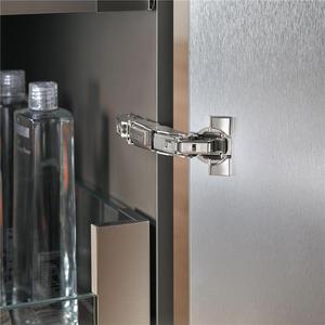 百隆155度铰链进口blum大角度集成阻尼缓冲平行门全盖 厚侧板合页