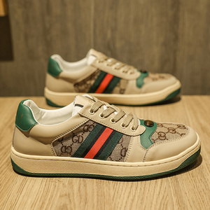 欧洲站酷奇男鞋真皮做旧脏脏鞋莆田运动休闲板鞋网紅g家小脏鞋女