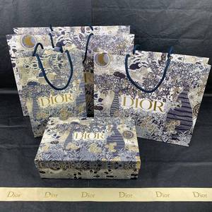 dior迪奥森林款/老虎款纸袋香水口红包包礼品手提袋盒子防尘布袋