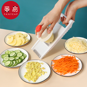 土豆丝切丝器/家用厨房擦丝板刨丝神器萝卜黄瓜切片器多功能切菜