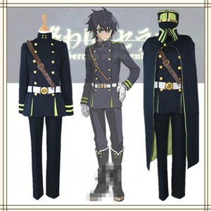 终结的炽天使 百夜优一郎军装制服全套cosplay服装