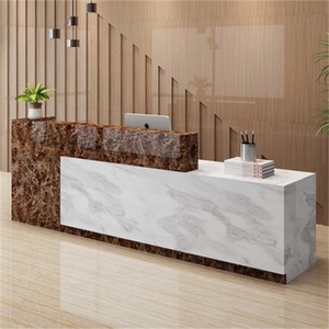 发廊转角养生馆美发店吧台收银台创意迎宾便利店时尚接待房产烤漆