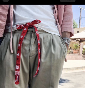 visvim1 ict hakama 剑道宽松工装休闲长裤