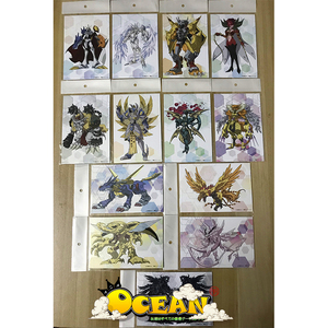 剧场奥米加兽卡组明信片闪卡卡片