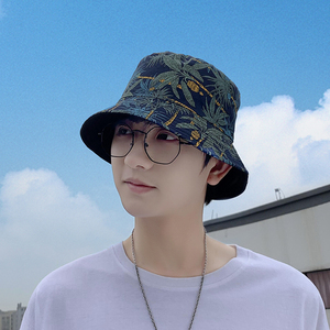 男士沙滩帽子夏海边