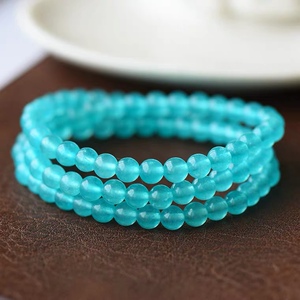 捡漏特价 天河三圈玉髓手链冰透水润 天河石多圈 批拿 性价比超高