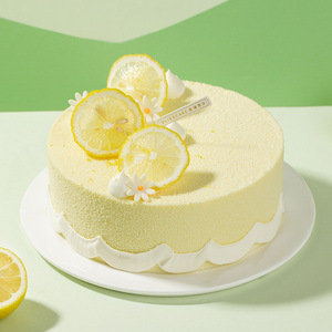 【幸福西饼旗舰店】香草冰淇淋慕斯生日蛋糕同城配送下午茶深圳