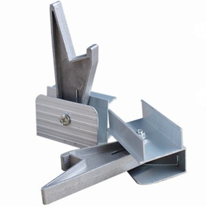 铝合金升降梯子工程伸缩直梯卡扣卡簧导牙梯脚斜叉挂钩升爬梯配件