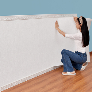 墙纸自粘卧室家用3d立体电视背景墙面装饰墙裙防水防潮墙贴纸壁纸