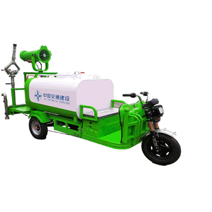 厂区工地用新能源电动三轮雾炮洒水车移动喷雾小型环卫高压冲洗车