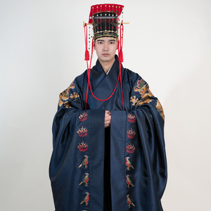 褍正记  亲王冕服&蔽膝&围裳&大带&绶  明制汉服 定制