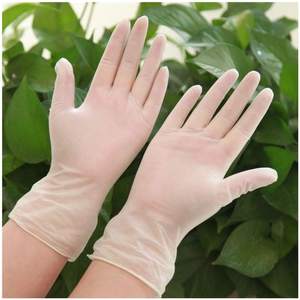 喜护理手套pvc手套一次性手套防毒手套超薄紧手一次次性手套一次