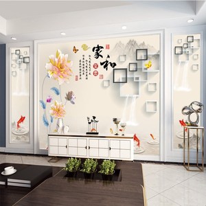 电视背景墙壁纸简约现代3d墙纸影视5d客厅装饰家用8d立体凹凸壁画