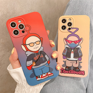 创意可爱墨镜天线宝宝适用iphone13/12/11promax苹果手机壳xsmax软