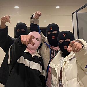 巴拉克拉瓦头套挡风尘打劫叙利亚头套秋冬季防冷帽子护脸帽针织男