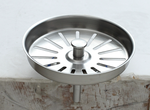 普乐美c3/c4下水器配件厨房洗菜盆提笼下水器 304不锈钢水槽提篮