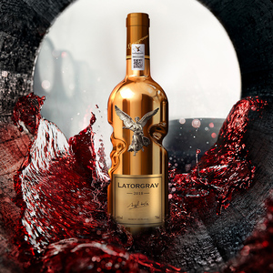 法国进口红酒手握瓶天使之吻稀有16度干红葡萄酒750毫升整箱送礼