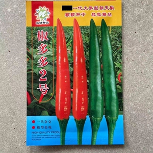 农好种业椒多多2号大果单生朝天椒种子农好椒多多二号辣椒籽抗病