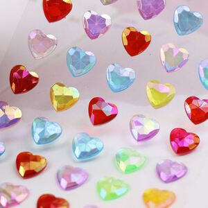 儿童贴贴纸假的耳环化妆眼部彩妆钻石装饰自粘宝石贴画水晶指甲贴