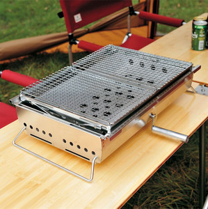 日本雪峰snow peak double bbqbox 雪峰双口可升降烤炉igt ck-160