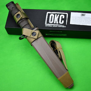 美国安大略收藏纪念版经典OKC版M10刀鞘一体户外随身便携Kydex鞘