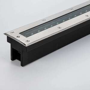 磨砂防眩 埋地洗墙灯条形led地灯地槽灯户外地板灯防水长条地埋灯