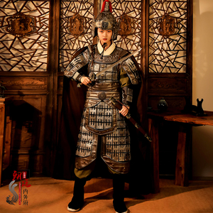 影视古装女将军女士盔甲穆桂英花木兰同款盔甲将军古代铠甲古装