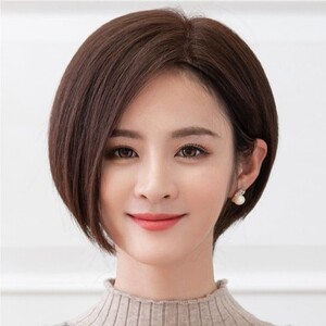 假发套头头套式自然短发女洋气帅气中性2020年时尚新款酷波波头潮