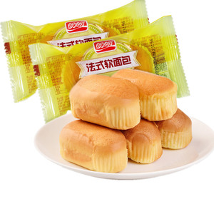 盼盼法式软小面包奶香味整箱