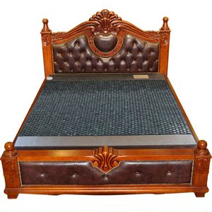 新品黑墨绿玉石床垫电加热远红双温双控外托玛琳麦饭石汗蒸能快手