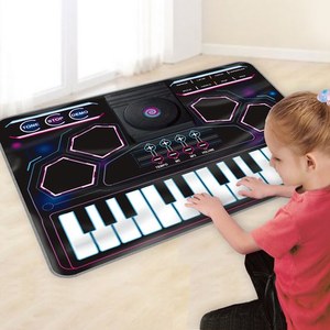婴儿早教益智电子琴学习多功能DJ打碟打鼓音乐毯男女孩儿童玩具