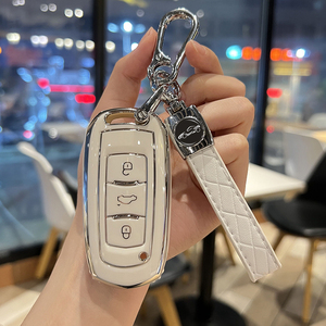 适用吉利汽车钥匙套gl帝豪gs包s1博越x3远景x6金刚x1博瑞高档扣壳