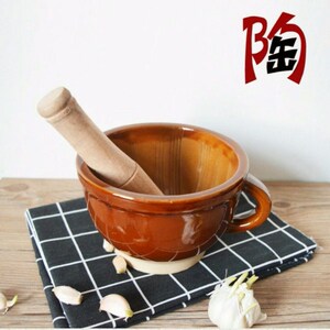 面捣锤打冲辣椒的工具石臼窝老式蒜器家用擂钵传统手动磨细0人付款43