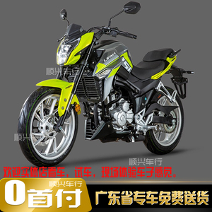 力帆摩托车kps250跑车新款高配abs版国四电喷水冷电喷abs六档街车