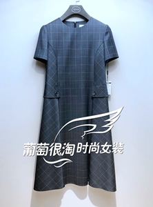 tengs/滕氏女装正品国内代购2022年春夏短袖连衣裙17721b11735l2