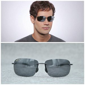 mauijim尼龙无框偏光太阳眼镜tr90墨镜超轻运动镜防风护目镜mj422