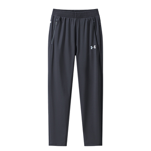 ua安德玛直筒休闲裤男士夏季户外运动裤新款宽松薄款速干裤长裤子