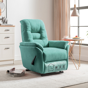 利沃诺布艺头等电动舱沙发椅单人小户型简约功能沙发休闲躺椅懒人