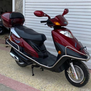 豪爵悦星踏板125原装摩托车宇钻天鹰金银巨星男女燃油代步助力车