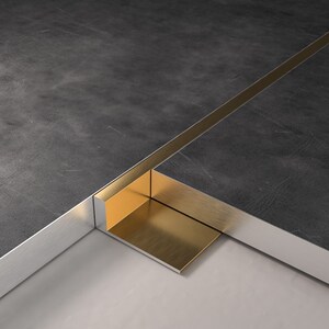 金属条地板铝合金压条瓷砖阳角墙砖封边板材包边收口金色收边