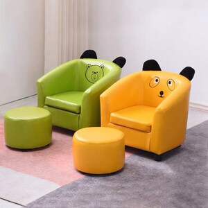 儿童沙发小沙发女孩公主阅读沙发卡通懒人座椅套装组合儿童沙发凳