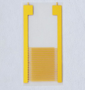 100μm大尺寸柔性叉指电极pet电容阵列科研实验传感器芯片金电极