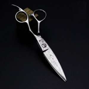 火匠美发大马士革胖胖剪柳叶剪刀滑剪日式发型师单刃双刃专业正品